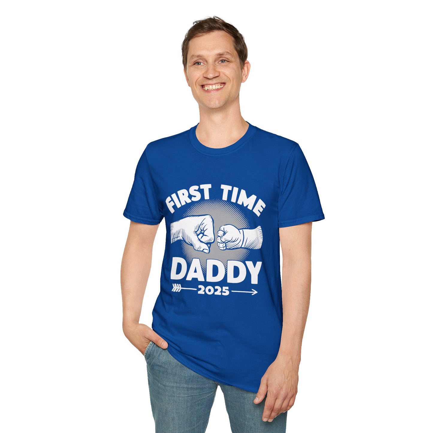 First Time Daddy Est. 2025 T-Shirt