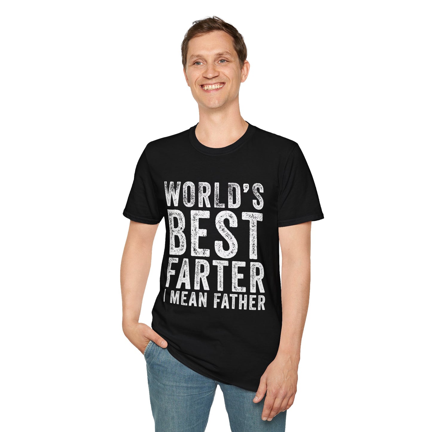 World's Best Farter I Mean Father T-Shirt