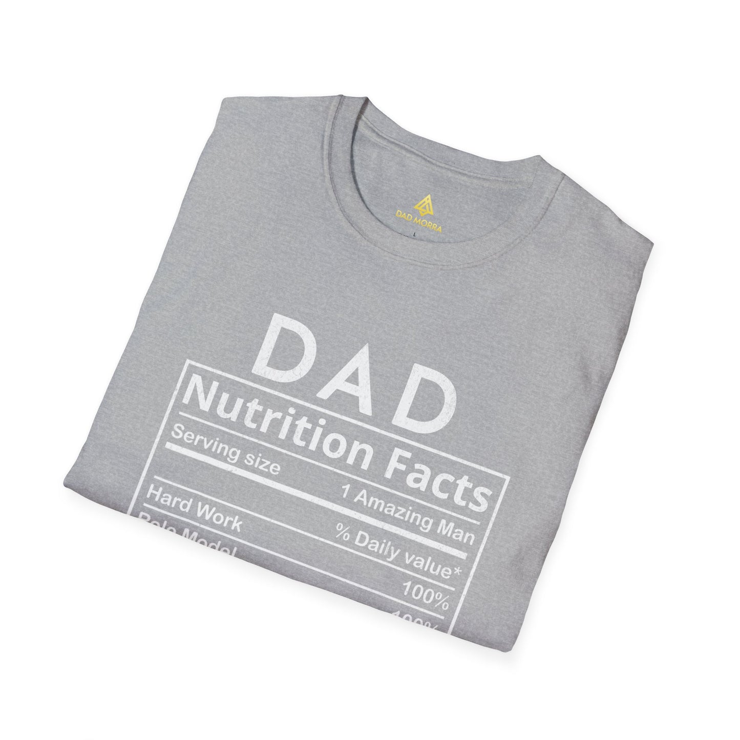 Dad Nutrition Facts T-Shirt