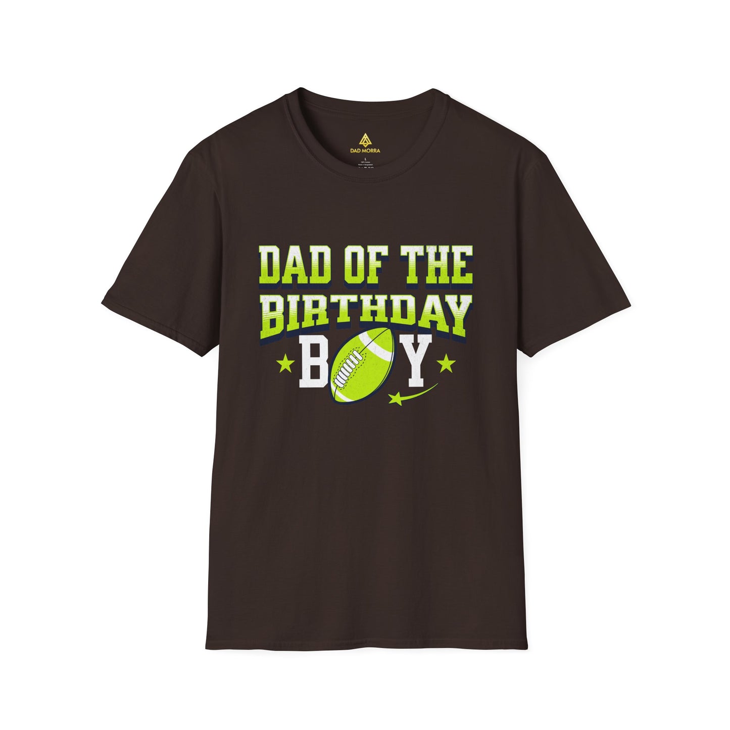 Dad Of The Birthday Boy Football T-Shirt