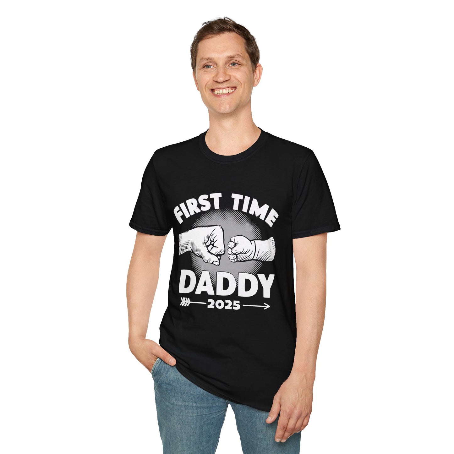 First Time Daddy Est. 2025 T-Shirt