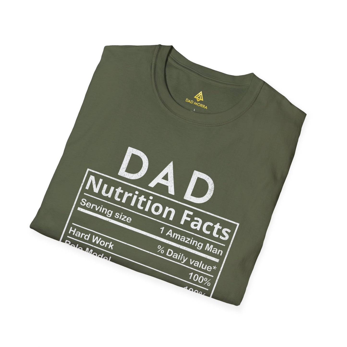 Dad Nutrition Facts T-Shirt