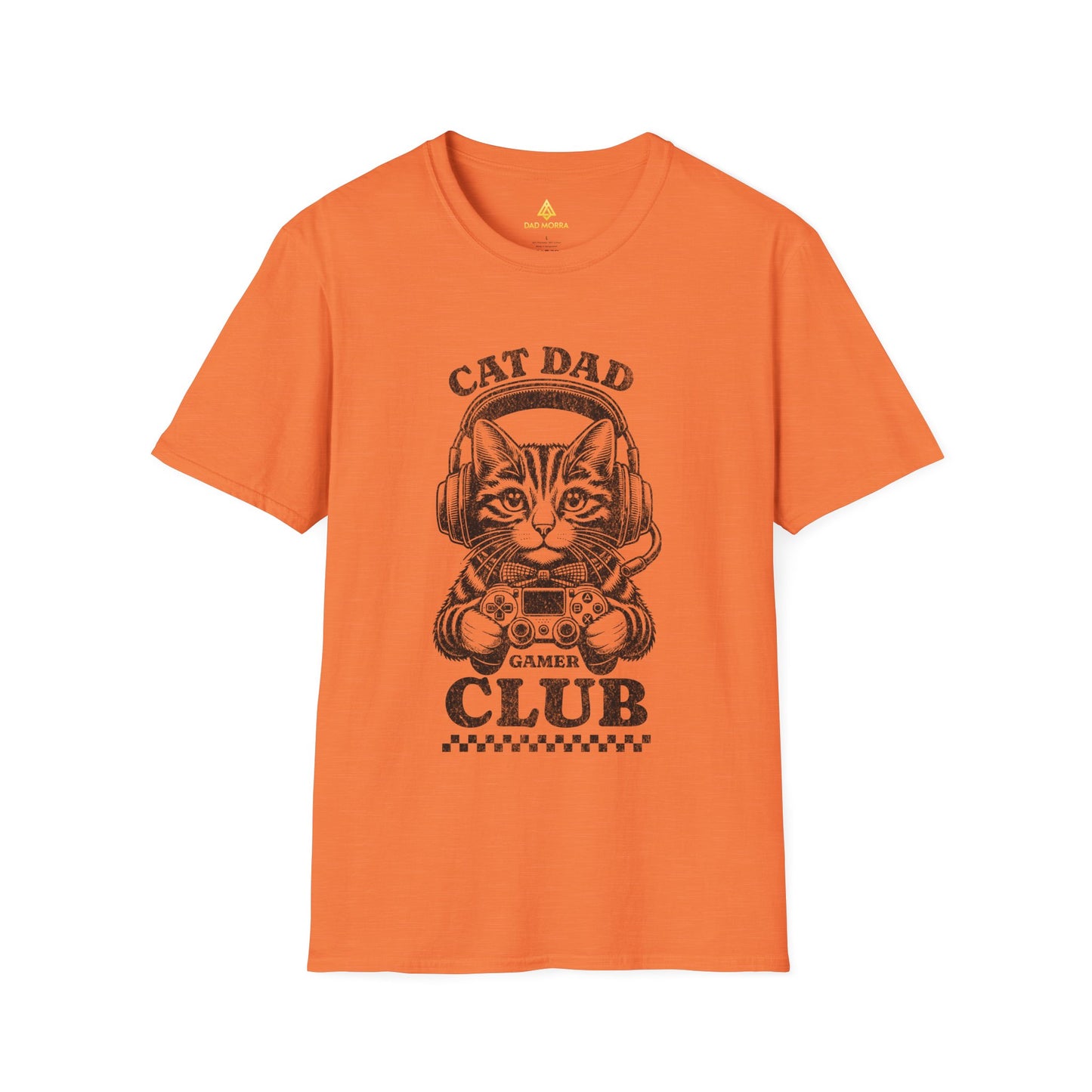 Cat Dad Gamer Club T-Shirt