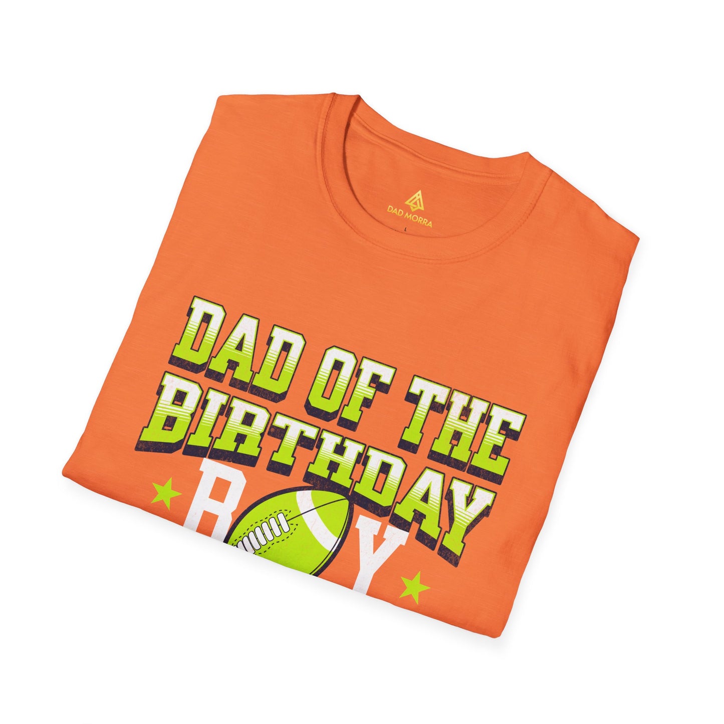 Dad Of The Birthday Boy Football T-Shirt