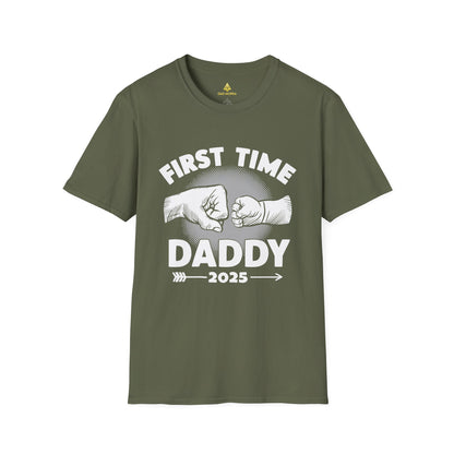 First Time Daddy Est. 2025 T-Shirt