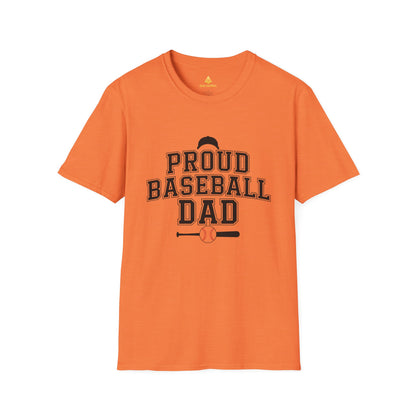 Proud Baseball Dad T-Shirt