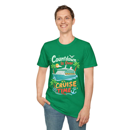 Countdown Is Over It's Cruise Time T-Shirt