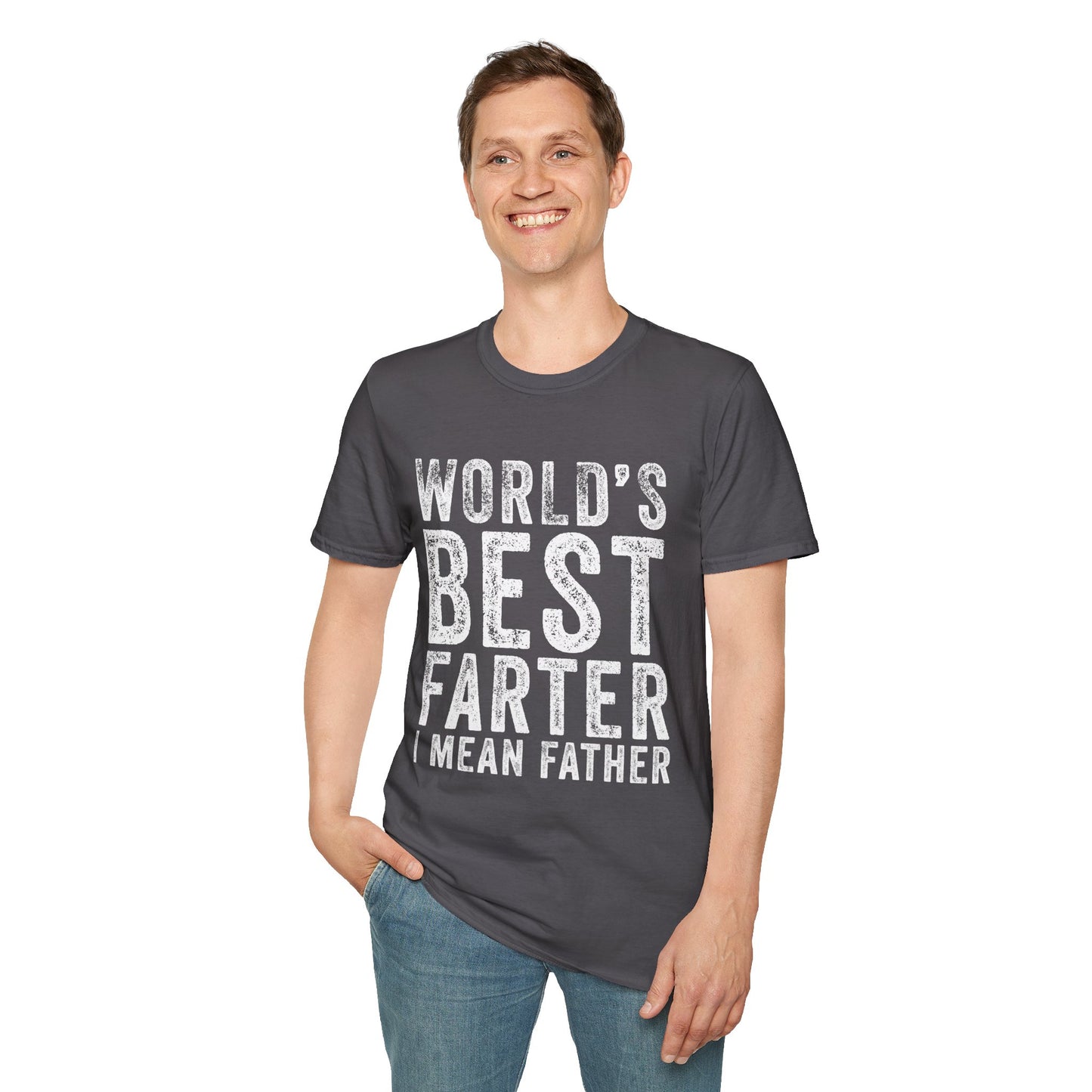 World's Best Farter I Mean Father T-Shirt