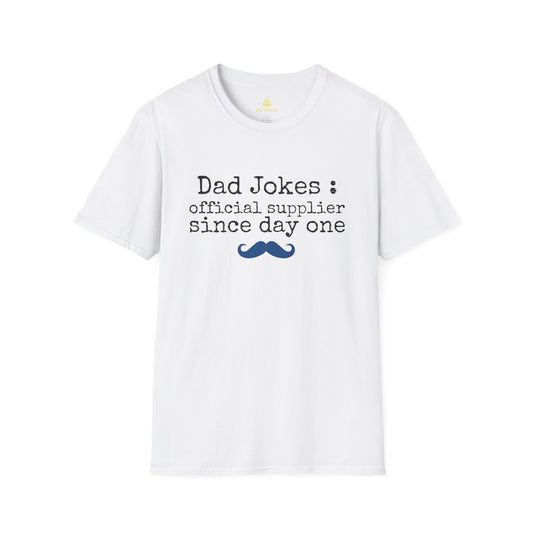 Dad Jokes: Official Supplier Since Day One T-Shirt