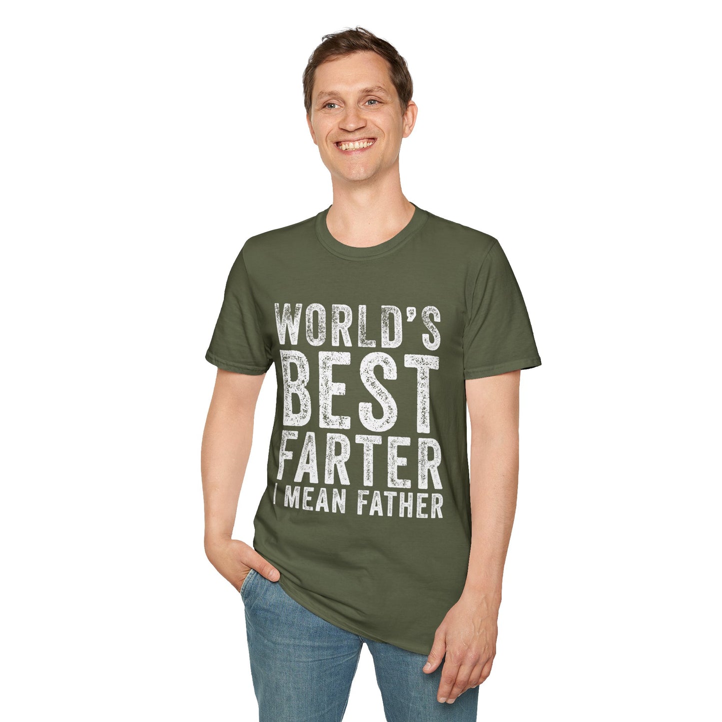 World's Best Farter I Mean Father T-Shirt