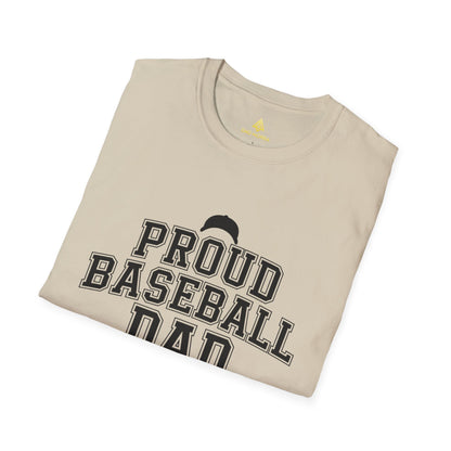 Proud Baseball Dad T-Shirt