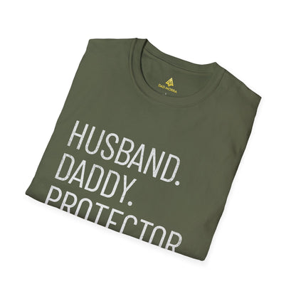 Husband Daddy Protector Hero T-Shirt