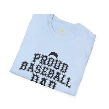 Proud Baseball Dad T-Shirt