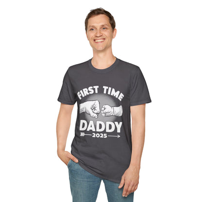 First Time Daddy Est. 2025 T-Shirt