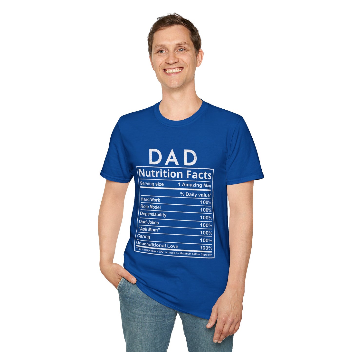 Dad Nutrition Facts T-Shirt