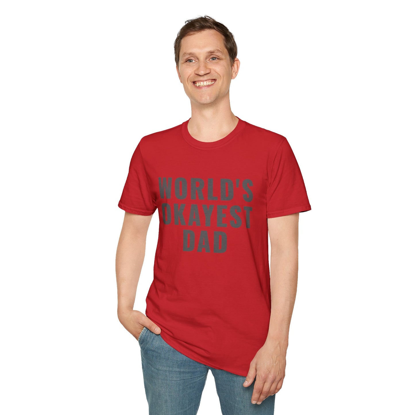 World's Okayest Dad T-Shirt