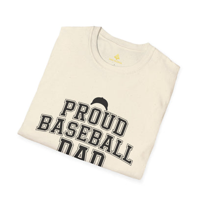 Proud Baseball Dad T-Shirt