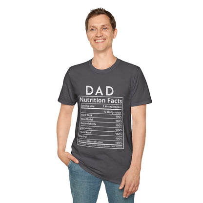 Dad Nutrition Facts T-Shirt