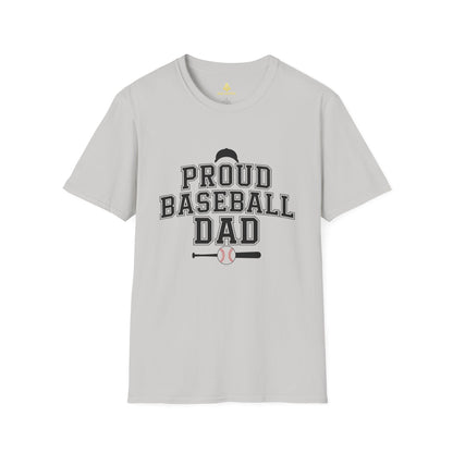 Proud Baseball Dad T-Shirt