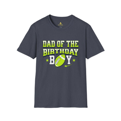 Dad Of The Birthday Boy Football T-Shirt