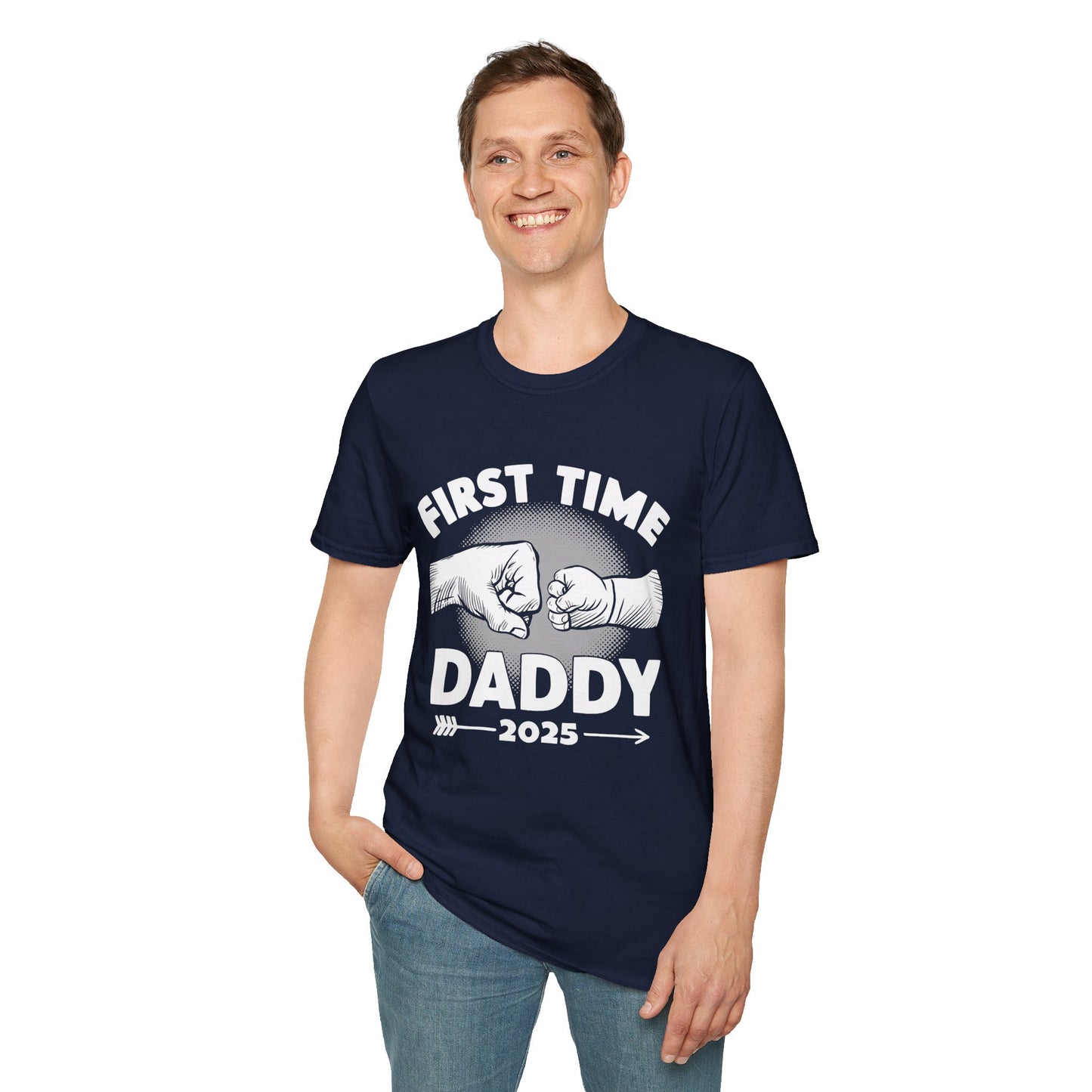 First Time Daddy Est. 2025 T-Shirt