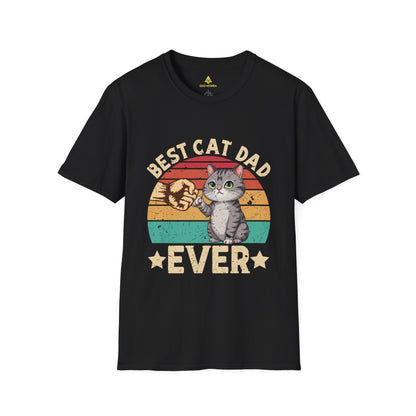 Best Cat Dad Ever T-Shirt