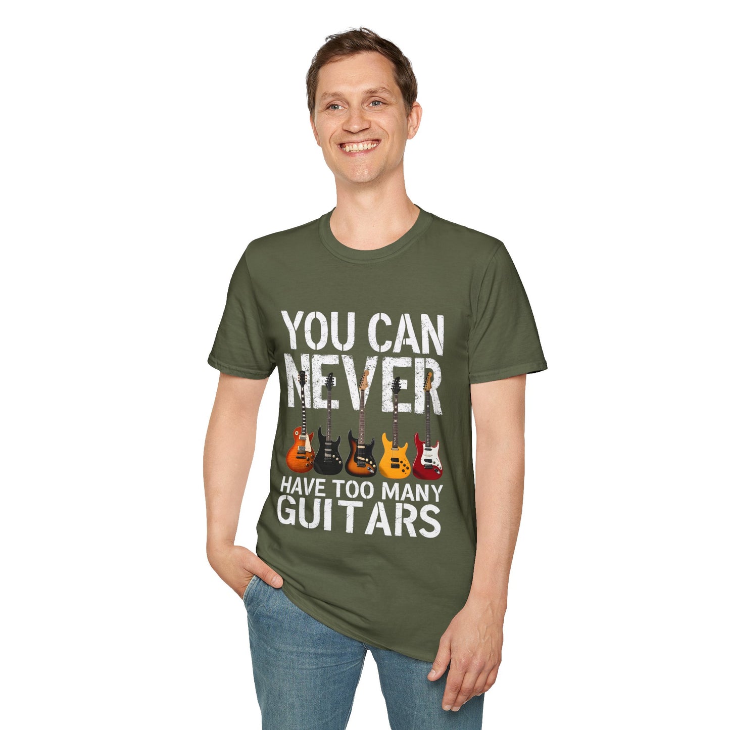 You Can Never Have Too Many Guitars T-Shirt