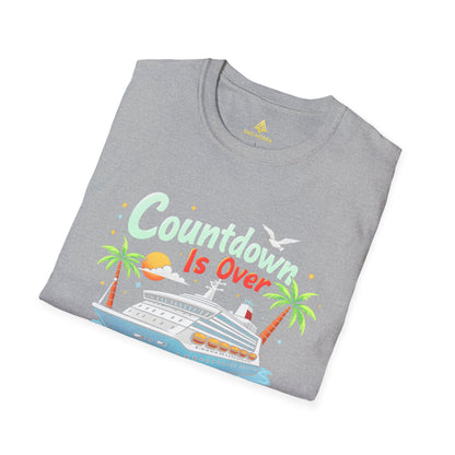 Countdown Is Over It's Cruise Time T-Shirt