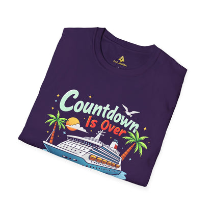 Countdown Is Over It's Cruise Time T-Shirt