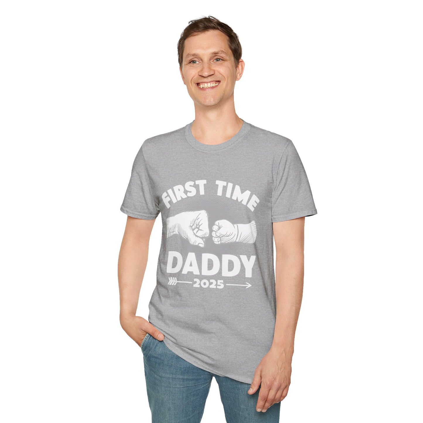 First Time Daddy Est. 2025 T-Shirt