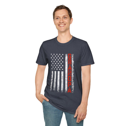 Grandpa American Flag T-Shirt