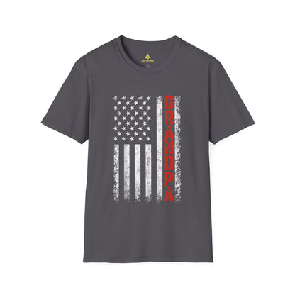 Grandpa American Flag T-Shirt