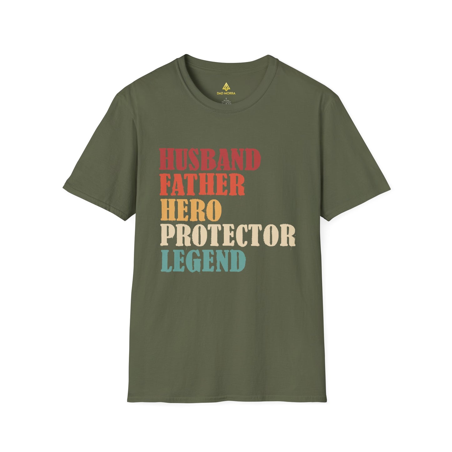 Husband Father Hero Protector Legend T-Shirt