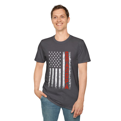 Grandpa American Flag T-Shirt