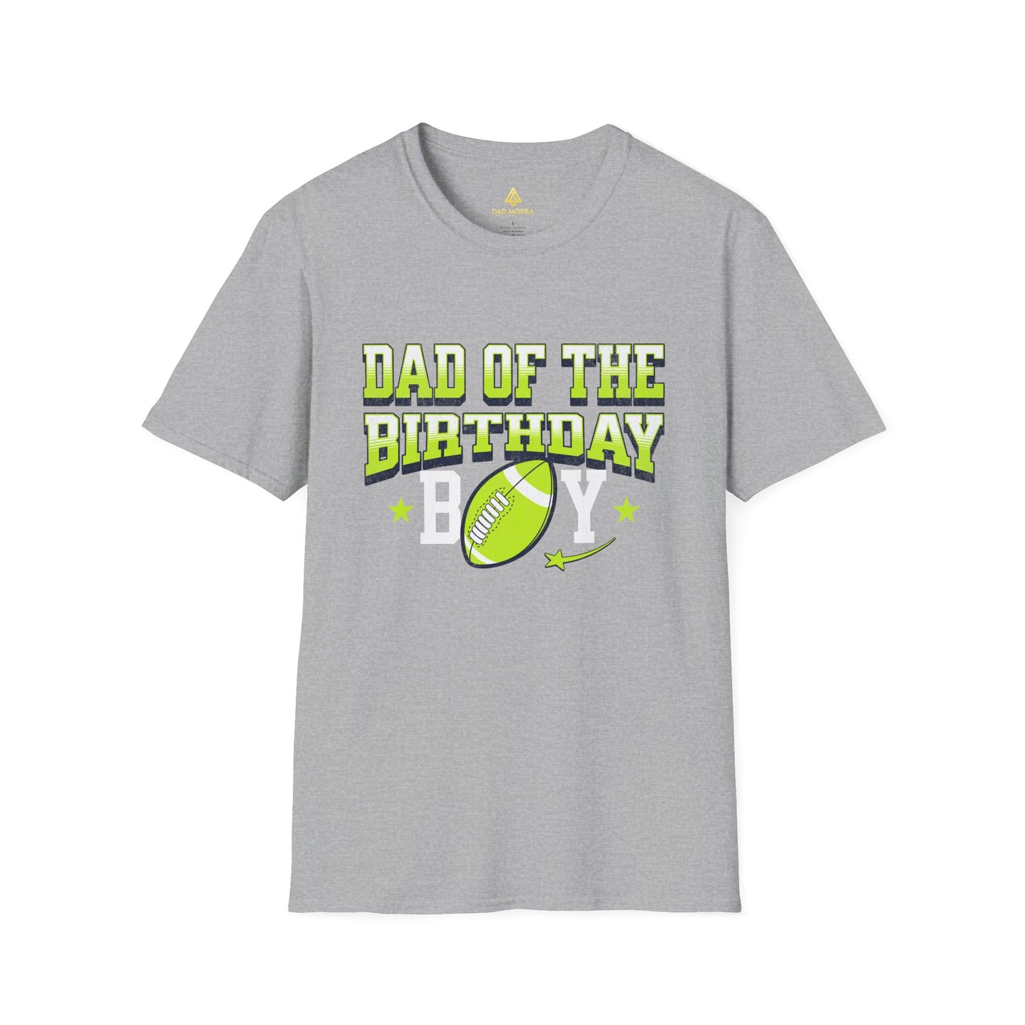 Dad Of The Birthday Boy Football T-Shirt