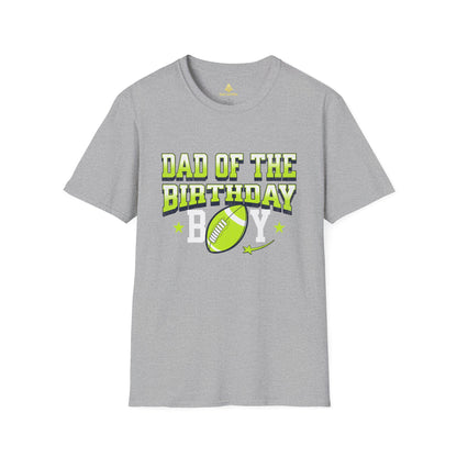 Dad Of The Birthday Boy Football T-Shirt