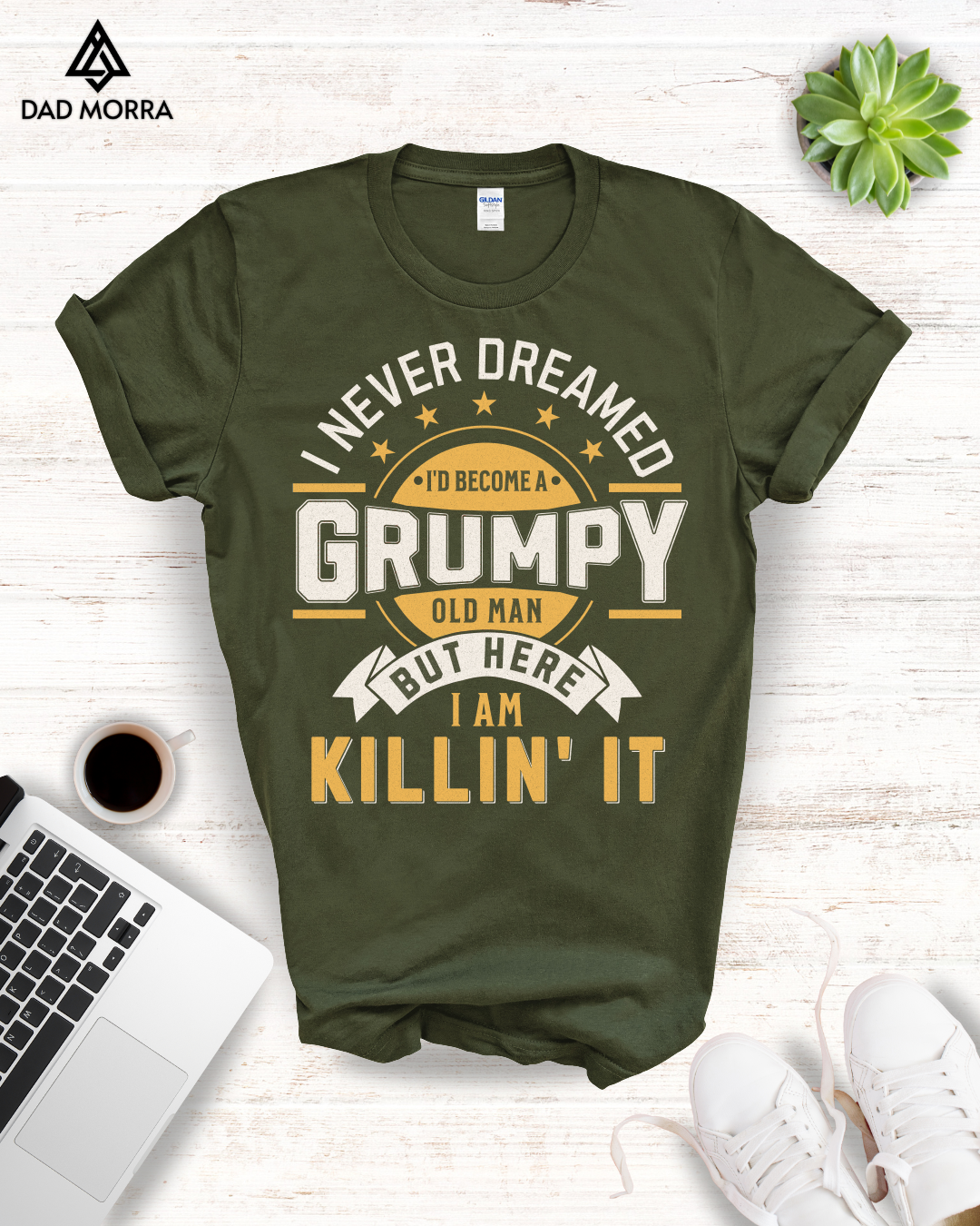 I Never Dreamed I'd Become A Grumpy Old Man T-Shirt